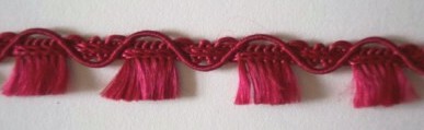 Garnet 1/2" Fringe