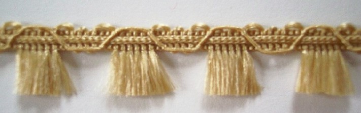 Light Gold 1/2" Fringe