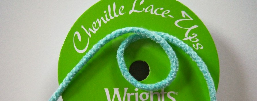 Mint Acrylic Chenille 1/8" Cord