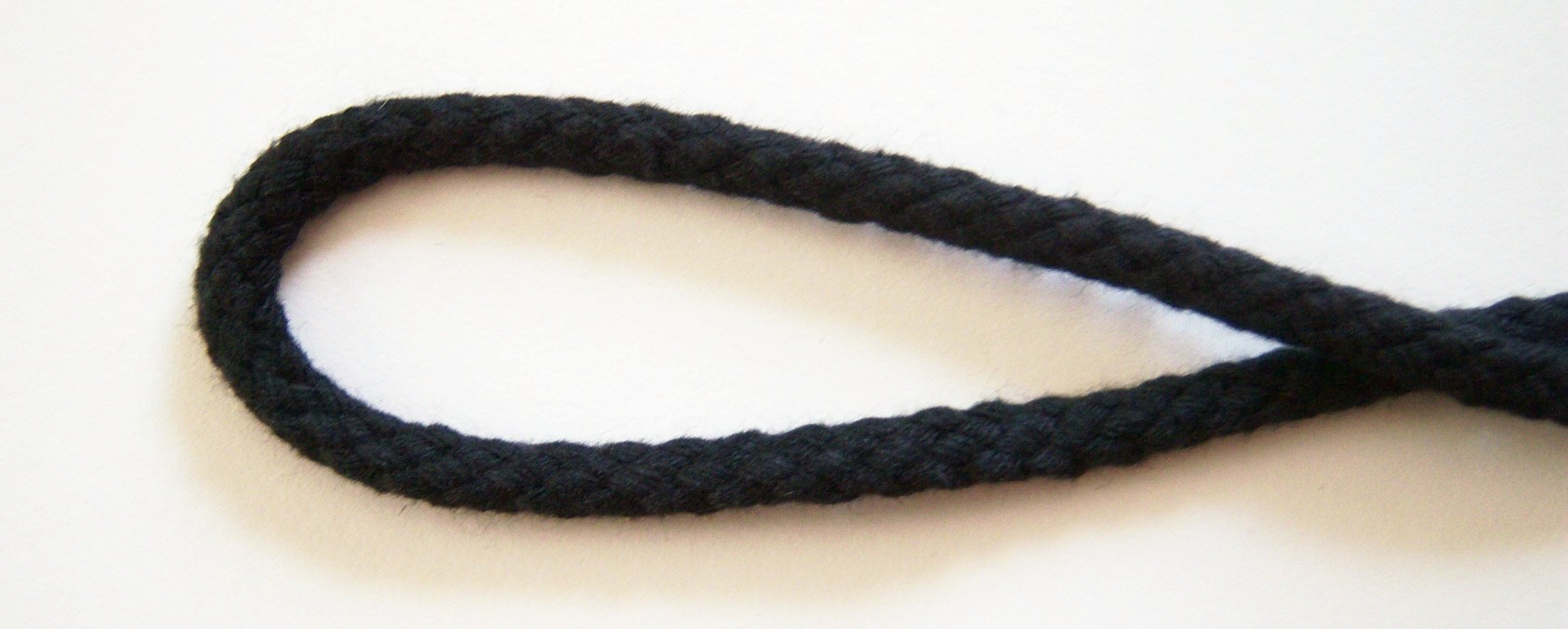 Black Cotton 3/16" Cord