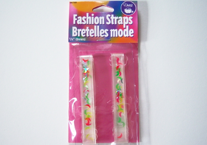 56709 Dritz Beads in Gel Vinyl Bra Straps