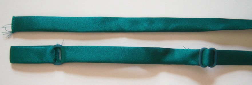 Emerald Satin 3/8" x 19" Bra Straps