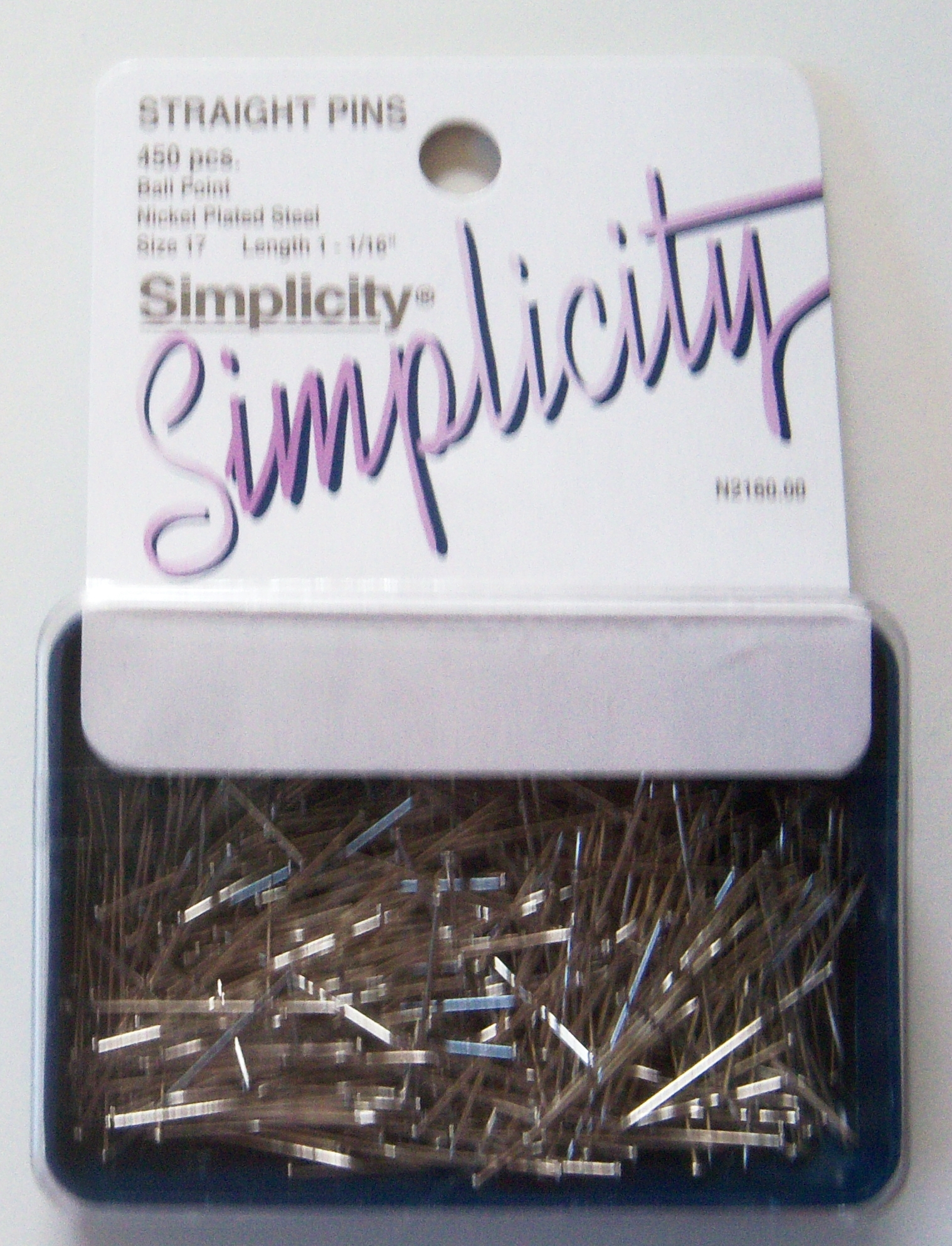 H2160 Simplicity 450 Ball Point Pins