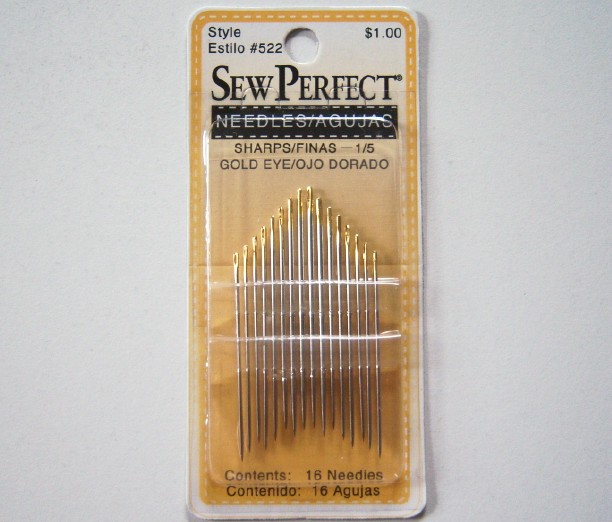 SP522 Gold Eye 1/5 Sharps Needles