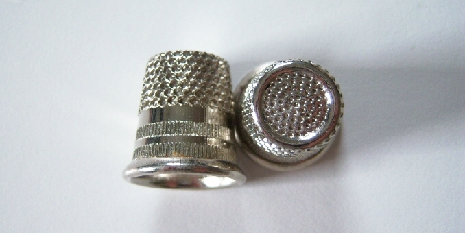 EZ Quilting Nickel Finish Thimble