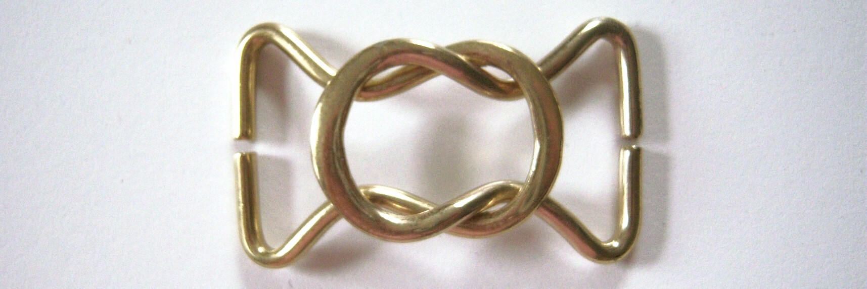 Gold Metal Interlocking Buckle