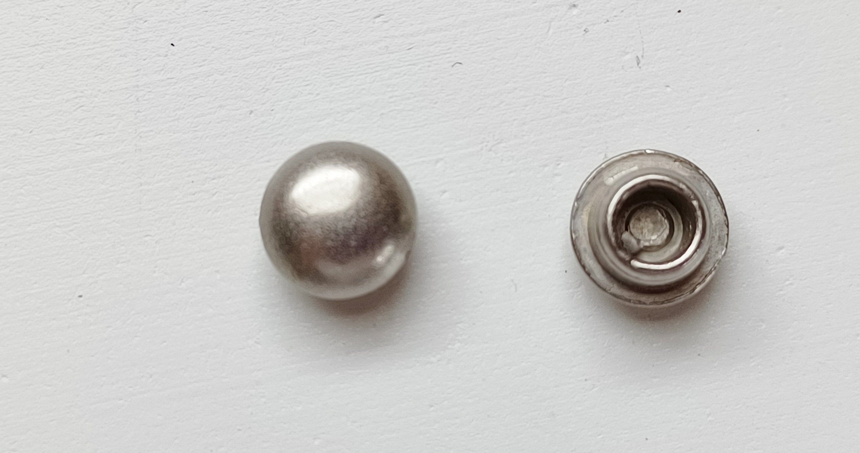 Satin Nickel 5/16" Metal Caps