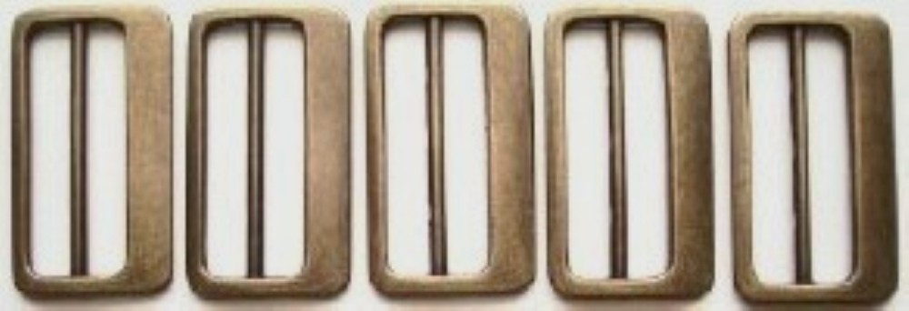 Antique Brass Metal 2" Buckle