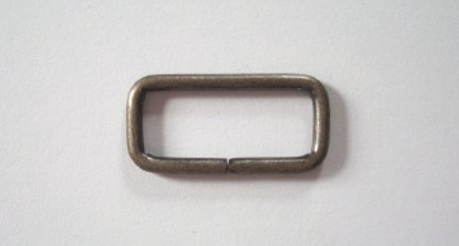 Antique Brass 1" Rectangle