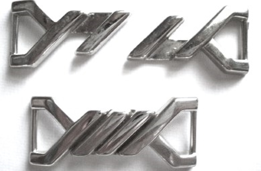 Silver Interlocking Buckle