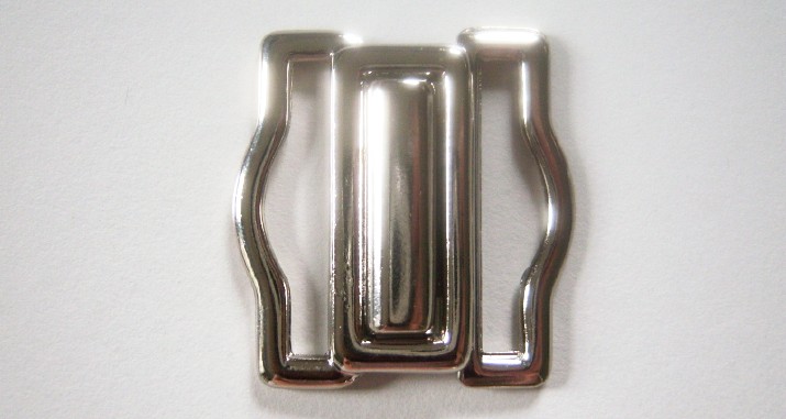 Silver Interlocking Buckle