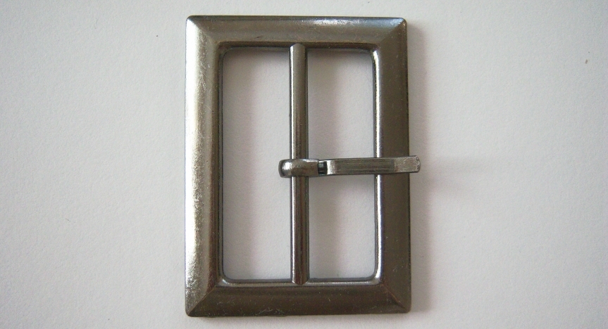Pewter One Prong 1 1/2" Metal Buckle