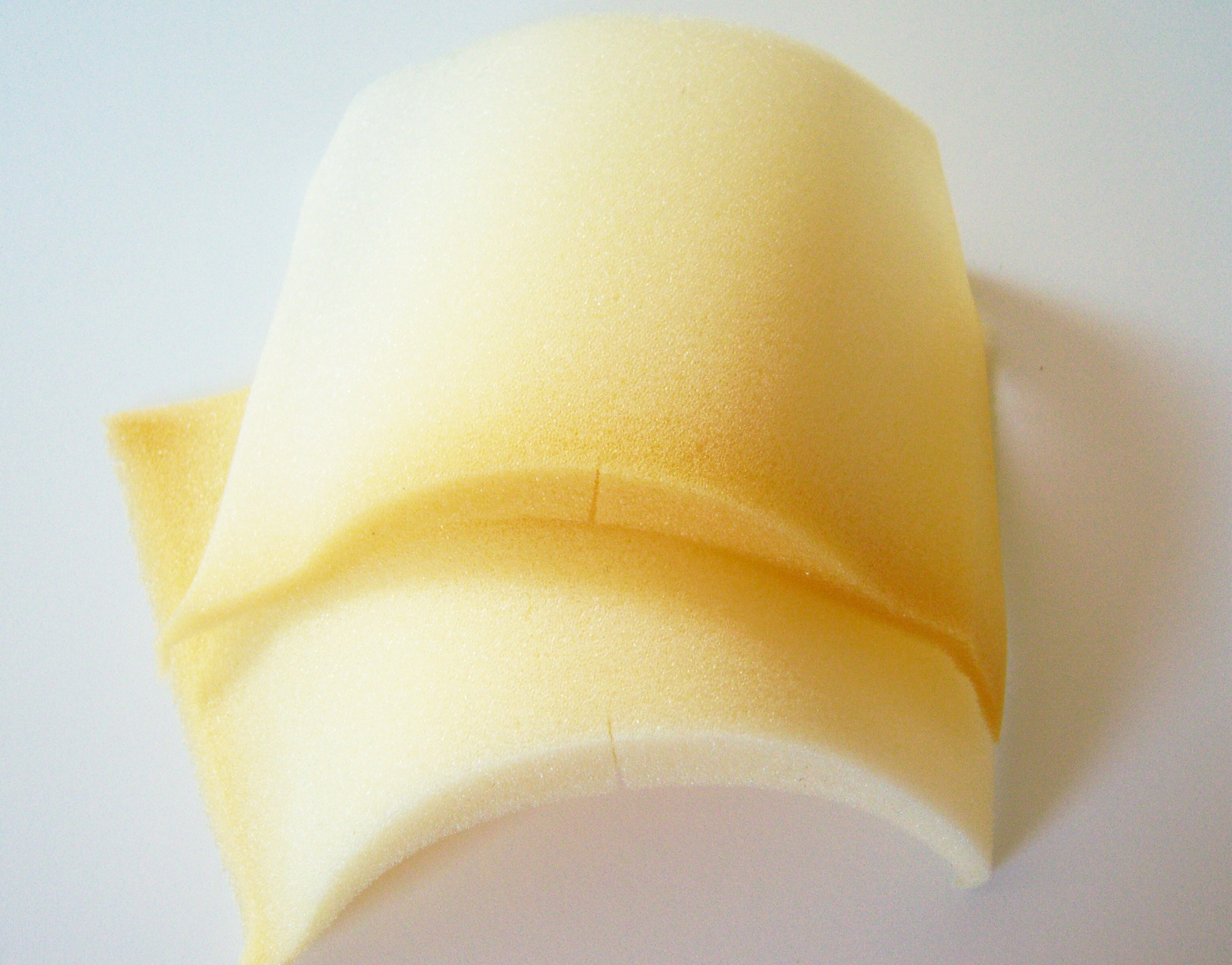 Yellowed Foam Shoulder Pad