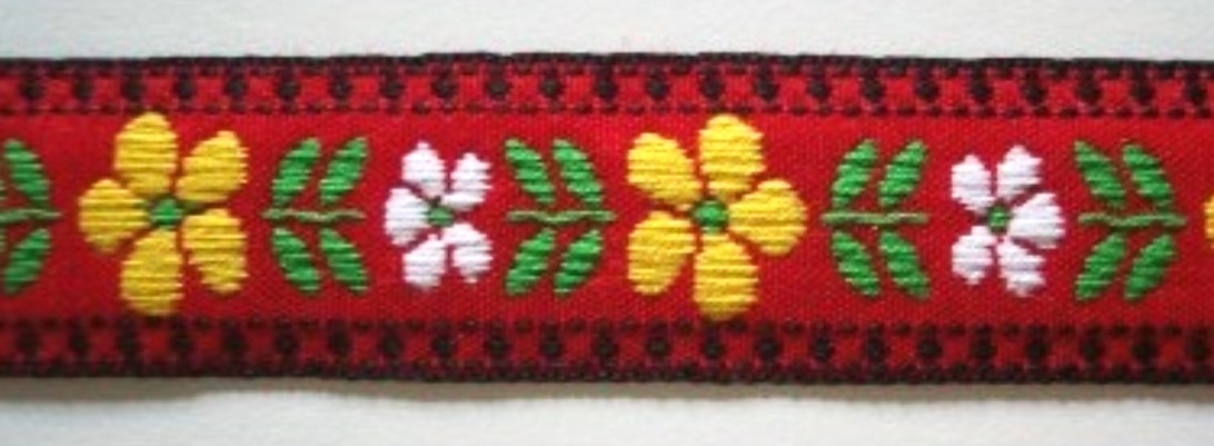 Red/Yellow Jacquard