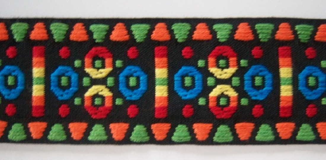 Green/Orange 2" Webbing