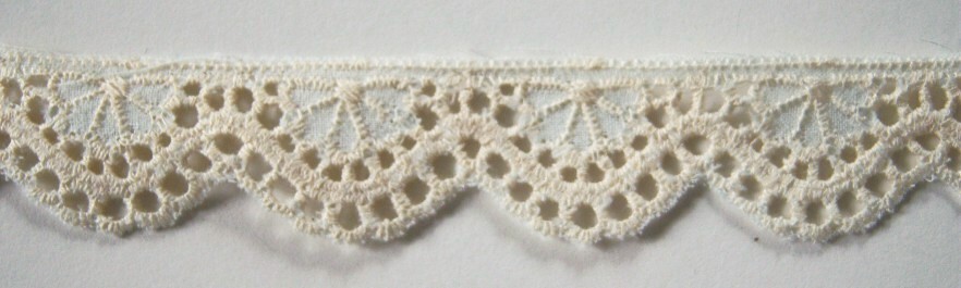 Natural/Ice Blue 7/8" Linen Trim