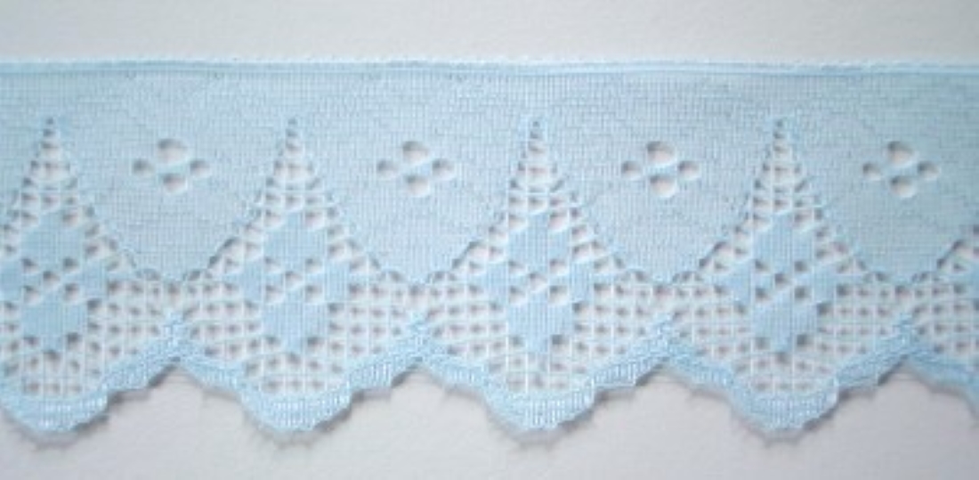 Blue 1 7/8" Lace