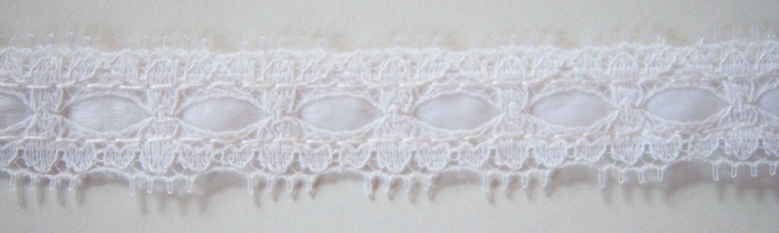 Off White 5/8" Nylon Lace