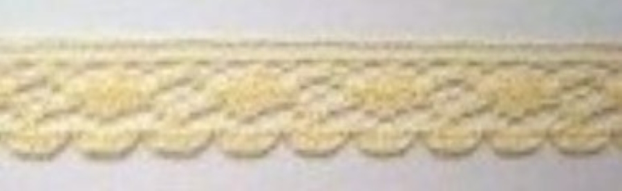 Yellow 1/2" Lace