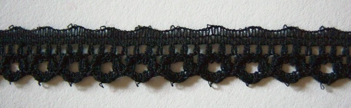 Black 7/16" Nylon Lace