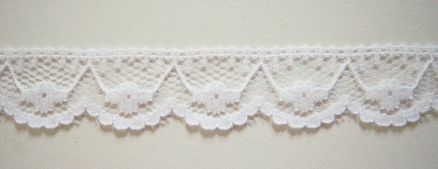 White 3/4" Lace