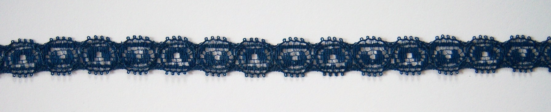 Navy 9/16" Nylon Lace