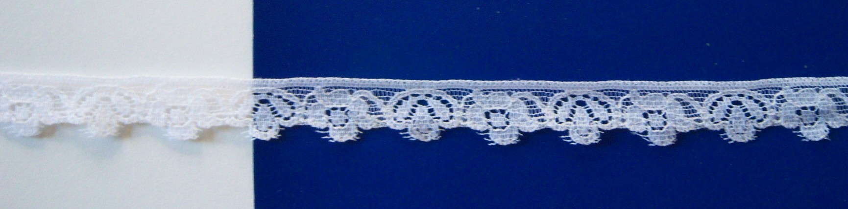 White #486/1144 Nylon 5/8" Lace