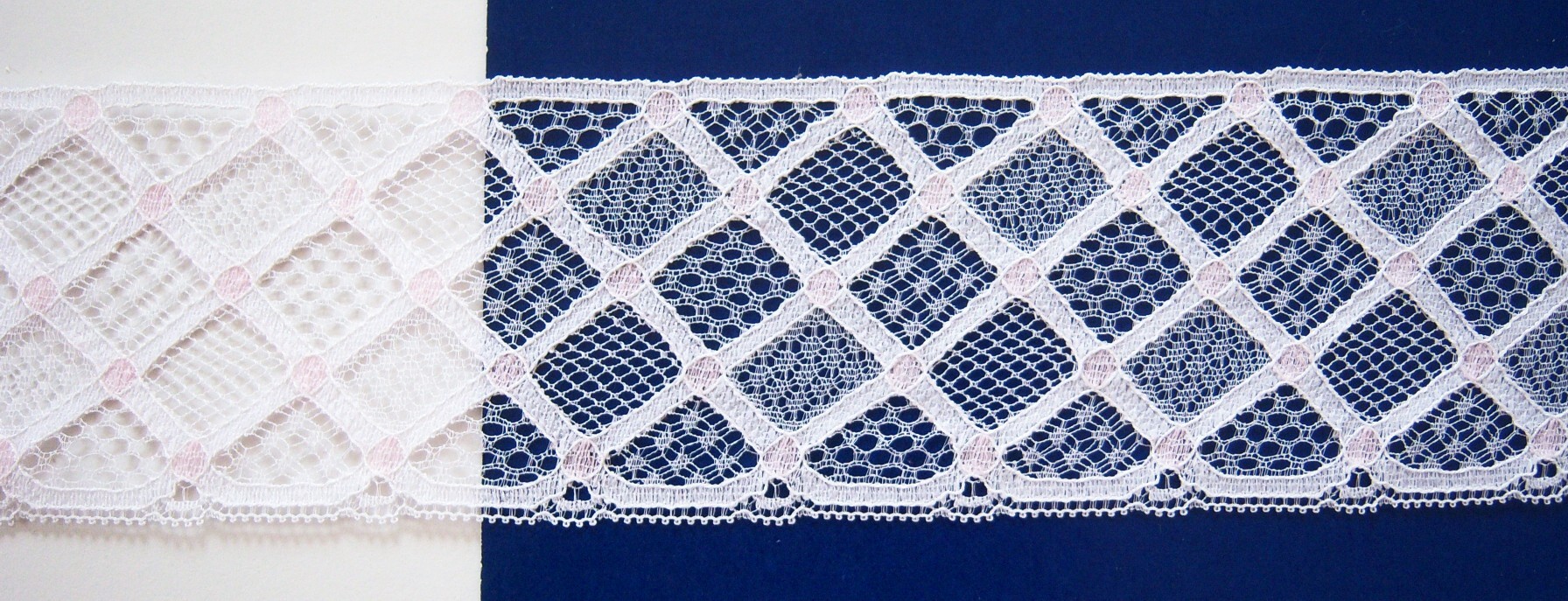 White/Pink Lace