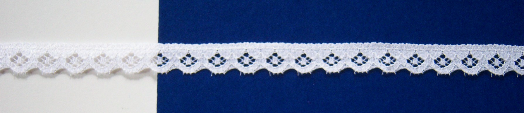 White #200/1144 Nylon 9/16" Lace