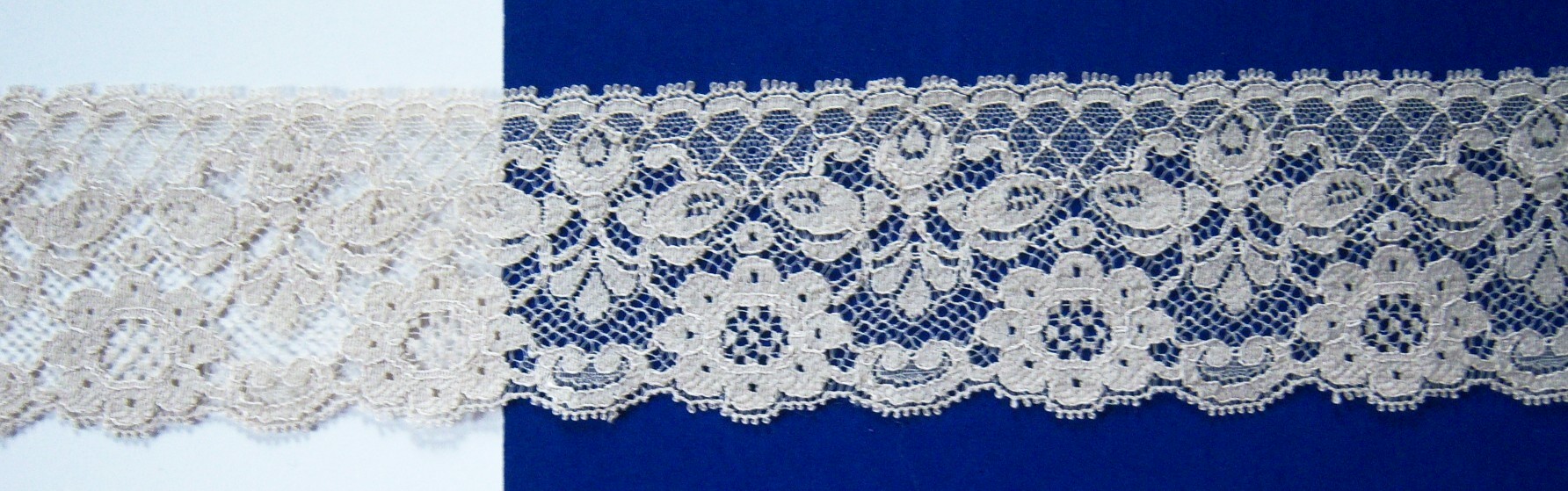 Doeskin 2 1/4" Nylon Lace