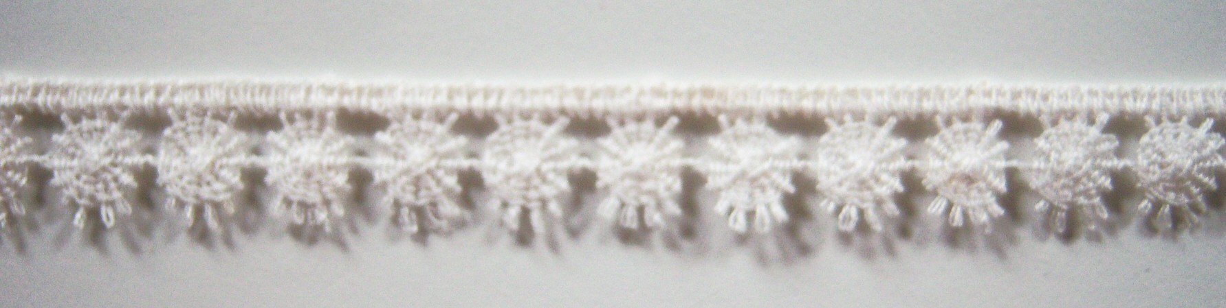 Was White Nylon 1/2" Cluny Lace