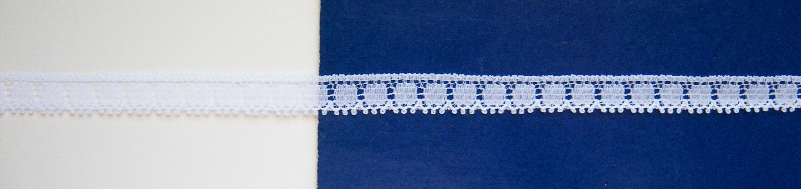 White 5/16" Nylon Lace