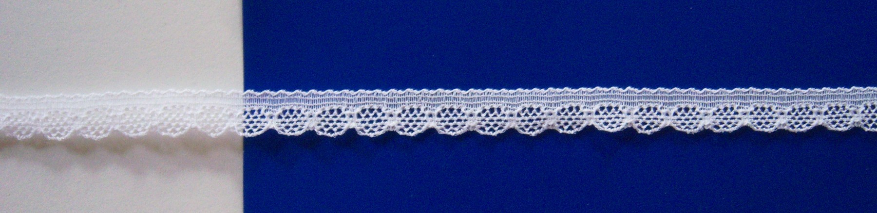 Star White Nylon 1/4" Lace