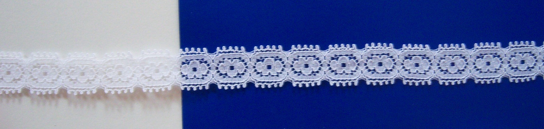 White 11/16" Nylon Lace