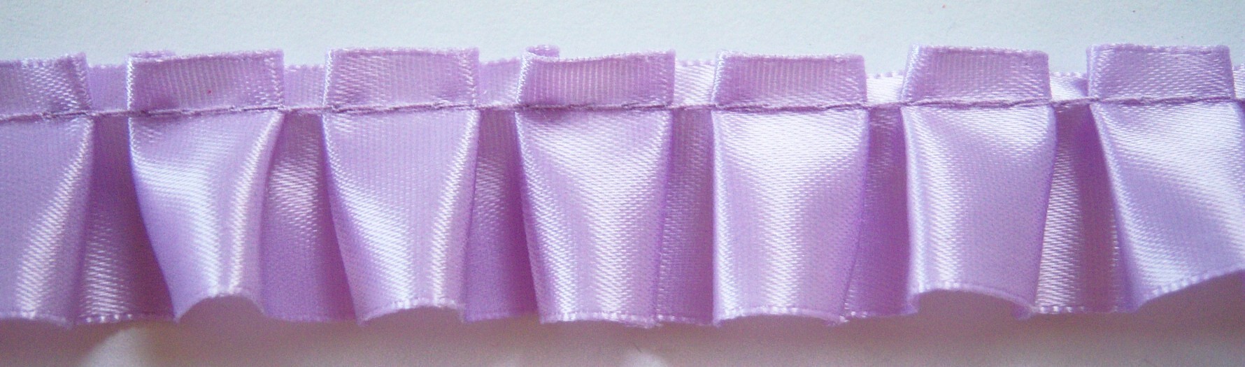 Lavender 1" Pleated Satin Ribbon