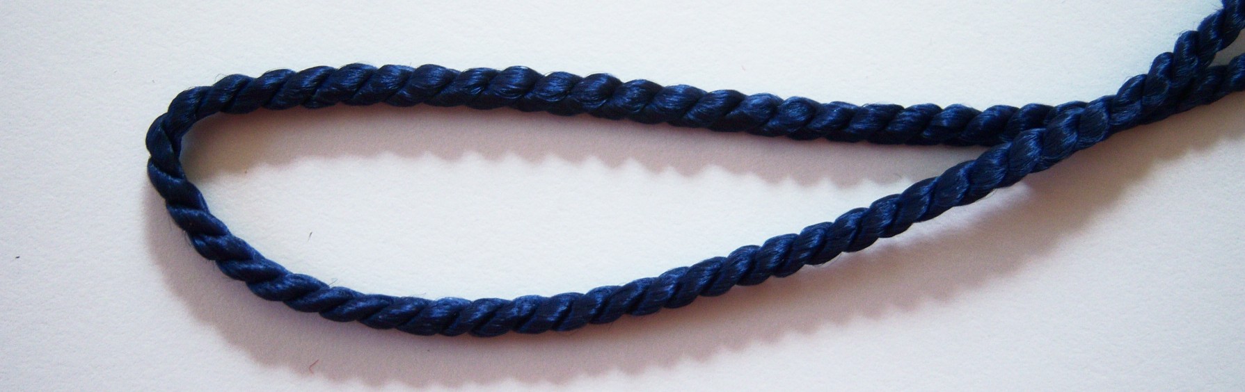 Classic Navy 1/8" Rayon Cord