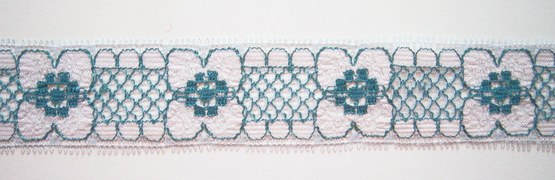 Pearl/Teal Lace
