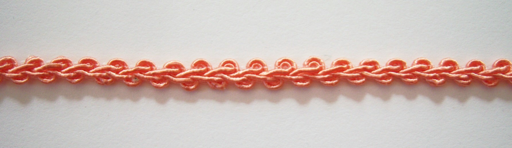 Peach 1/4" Gimp Braid