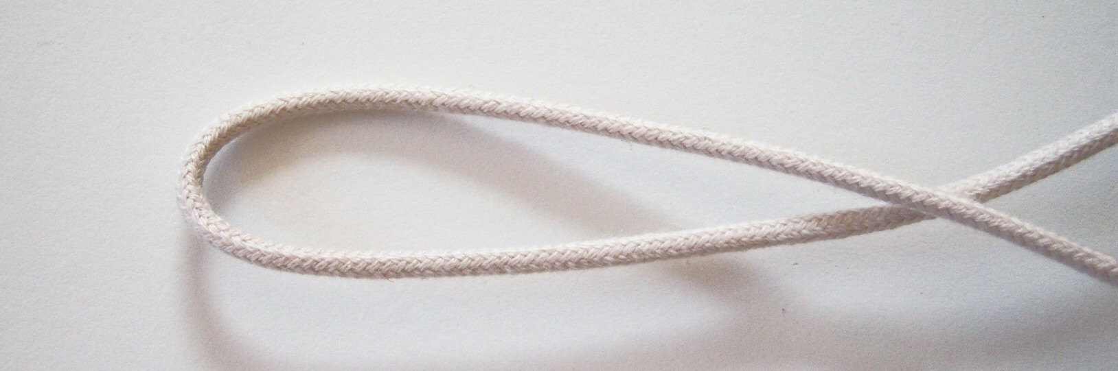 Beige Covered 1/8" Cord