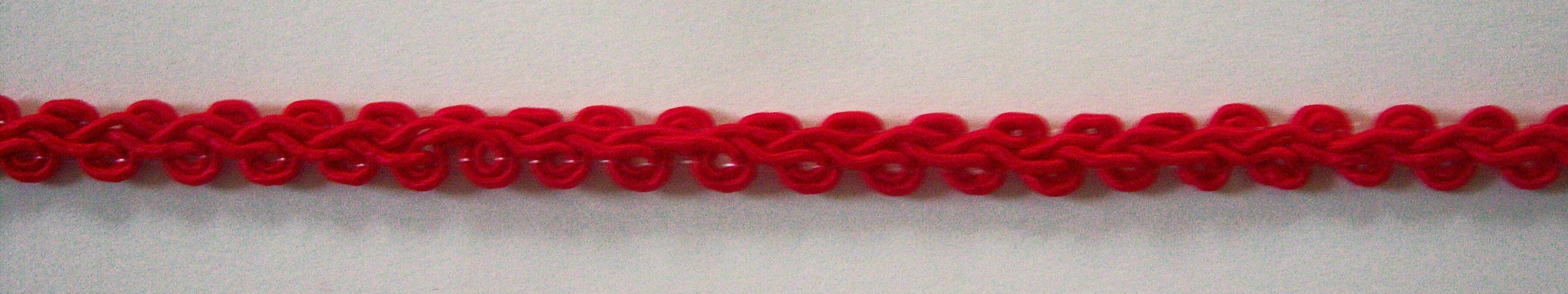 Red 1/4" Gimp Braid