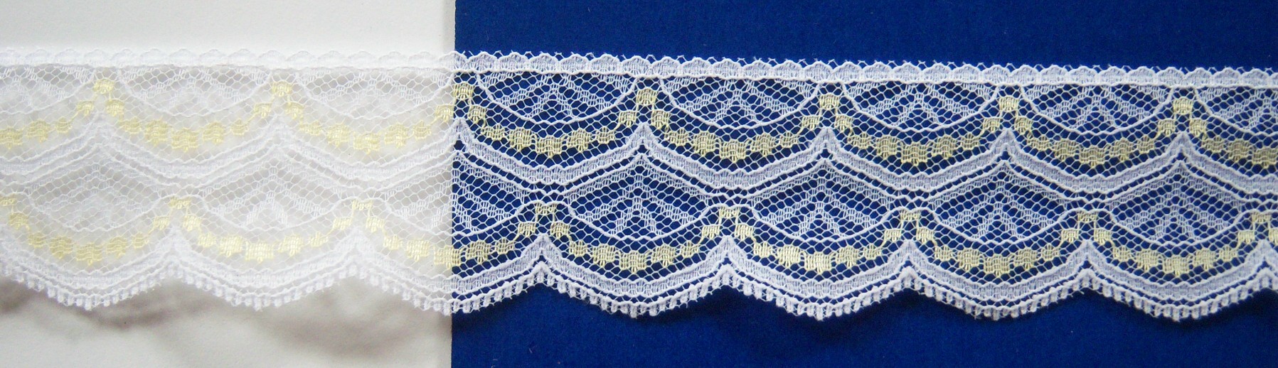 White/Yellow Lace