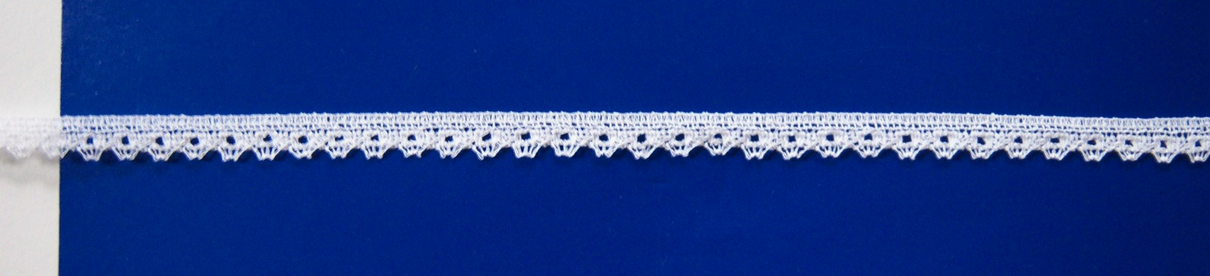 White 1/4" Nylon Lace