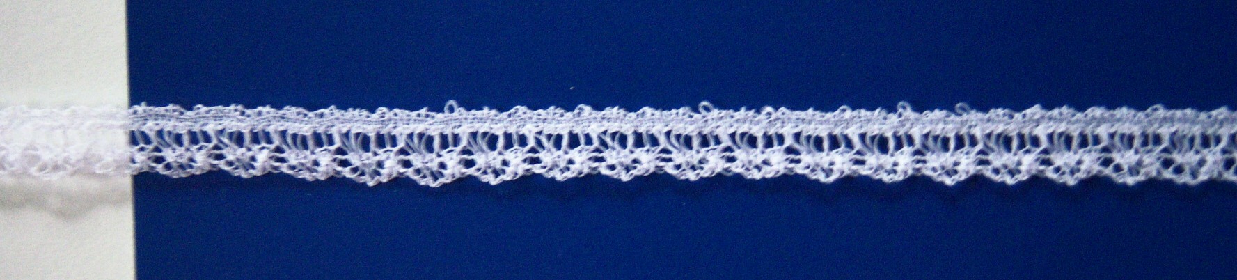 White 1/4" Nylon Lace