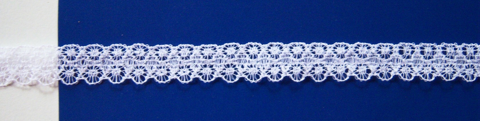 White 7/16" Nylon Lace