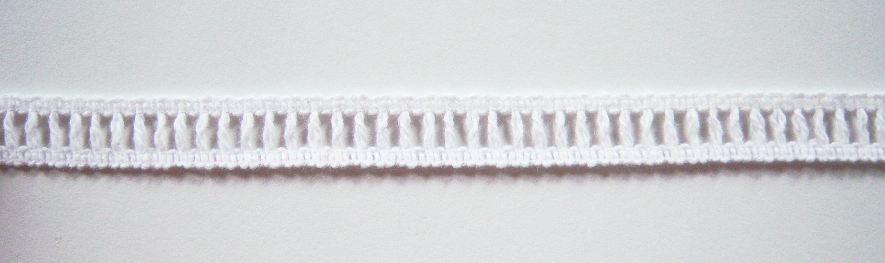 Natural White 1/2" Cotton Entredeux