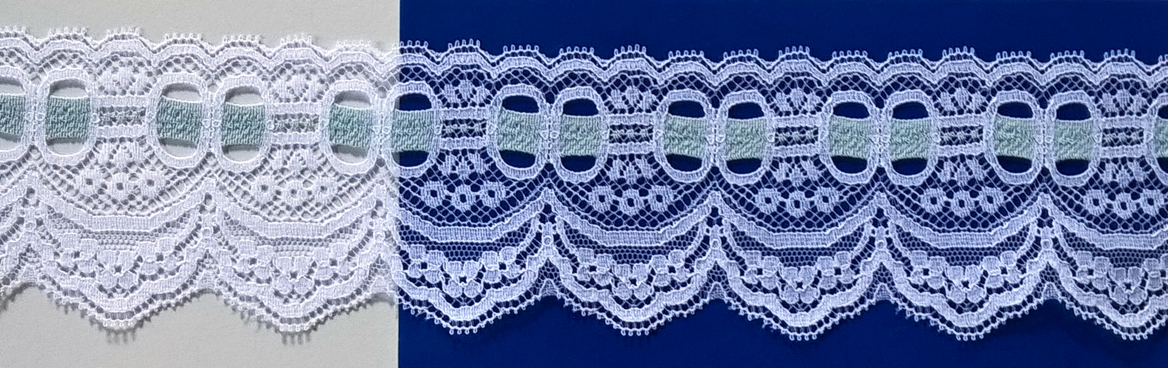 White/Minty Lace