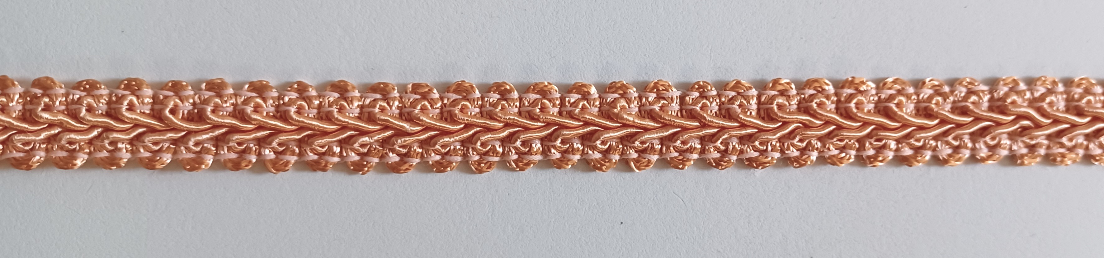 Peach 1/2" Gimp Braid