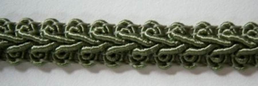 Green 7/16" Gimp Braid
