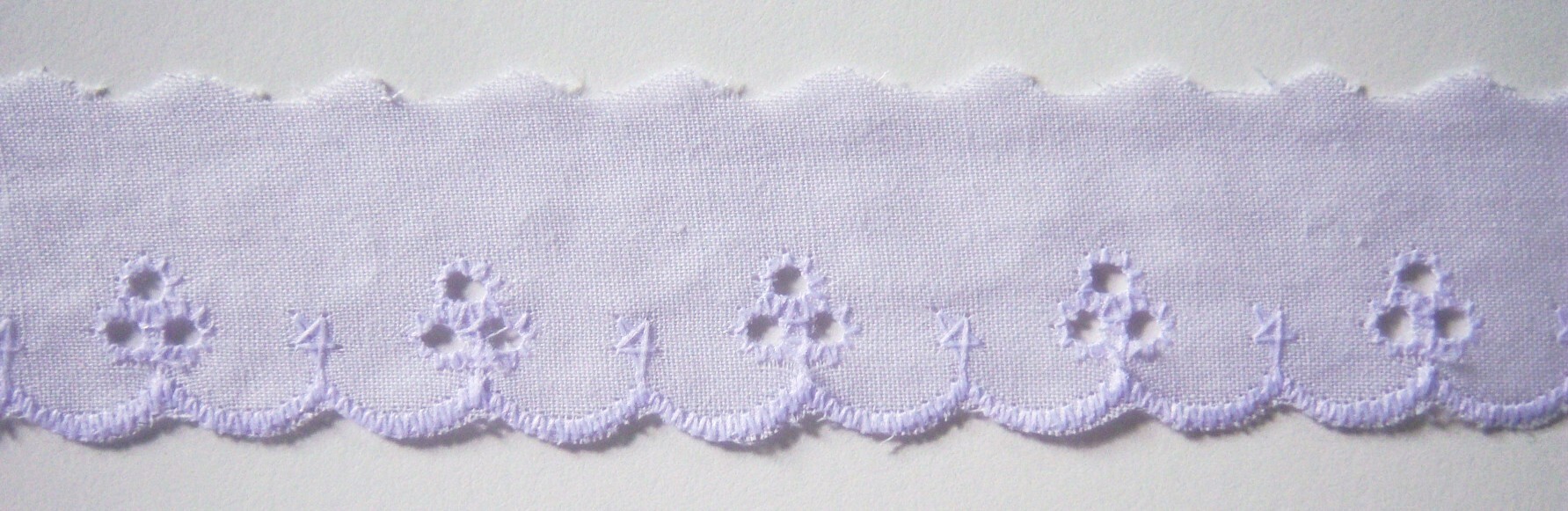 Light Orchid 1" Eyelet Lace