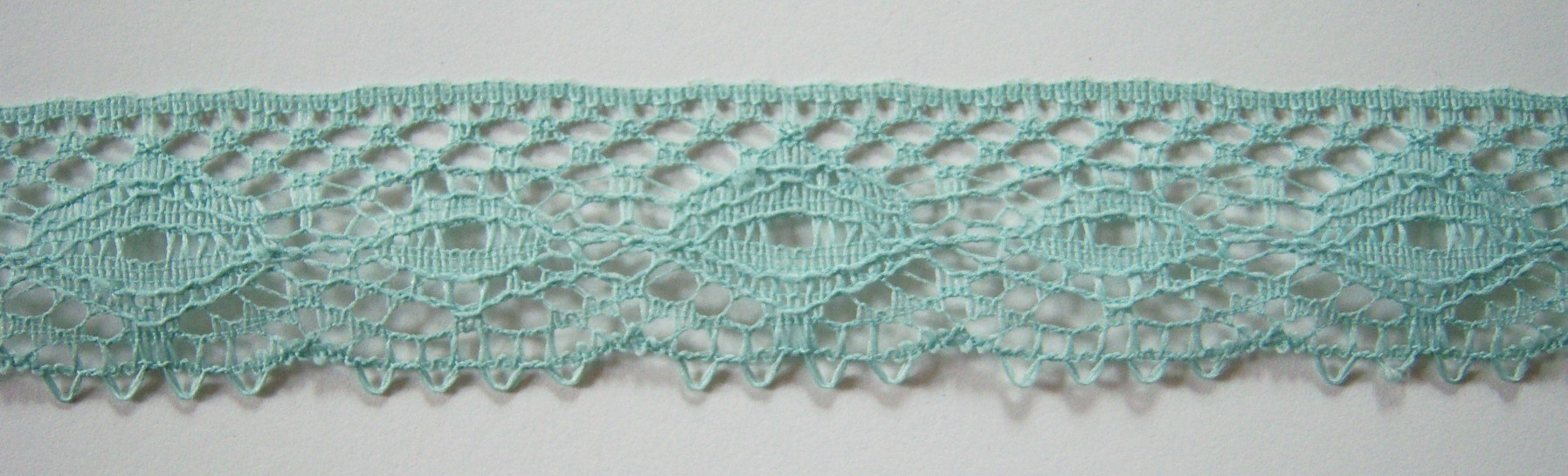 Seafoam 1 1/4" Nylon Lace
